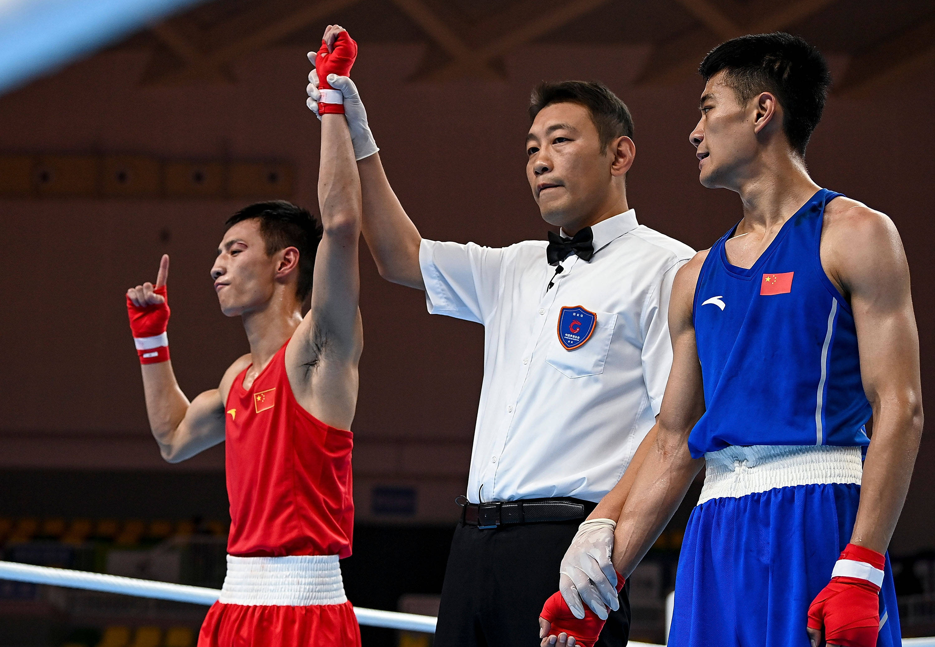 爱尔兰运动员在拳击赛中取得胜利 爱尔兰运动员在拳击赛中取得胜利