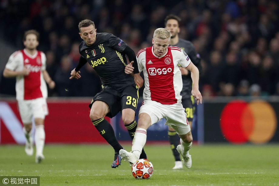 尤文图斯战平阿贾克斯,身份未明 尤文图斯战平阿贾克斯,身份未明