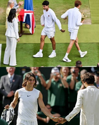 关于欧洲网球队血洗德国网球队，德约科维奇统治全场的信息